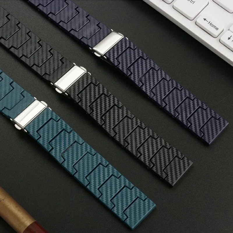 20mm 22mm Carbon Fiber Band Fo - огляд і ціна Smartwatch Watch Accessories For Women