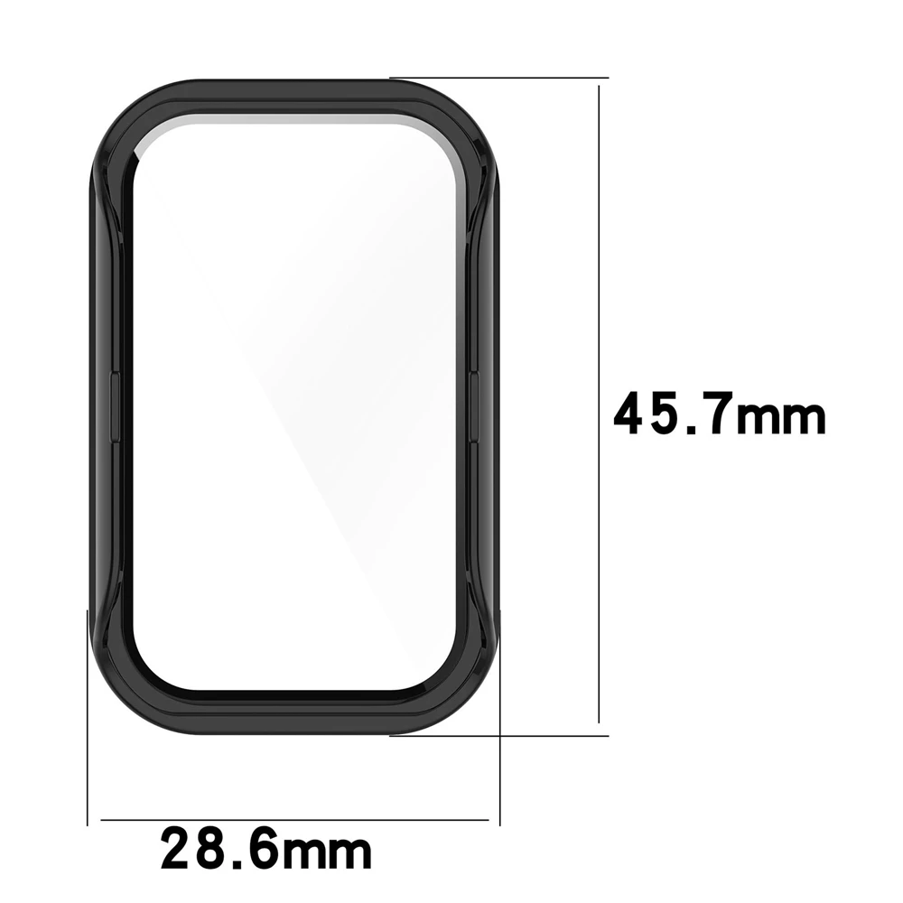 PC Case+Tempered Glass For Xia - огляд і ціна Smartwatch Case