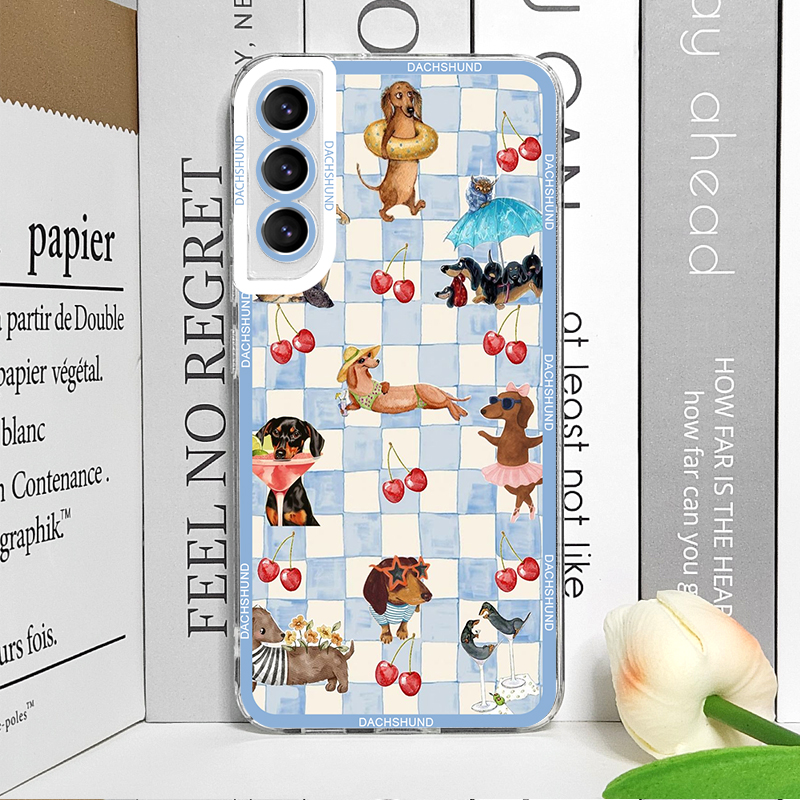 Cute Sausage Dog Phone Case fo - огляд і ціна Samsung Galaxy S24