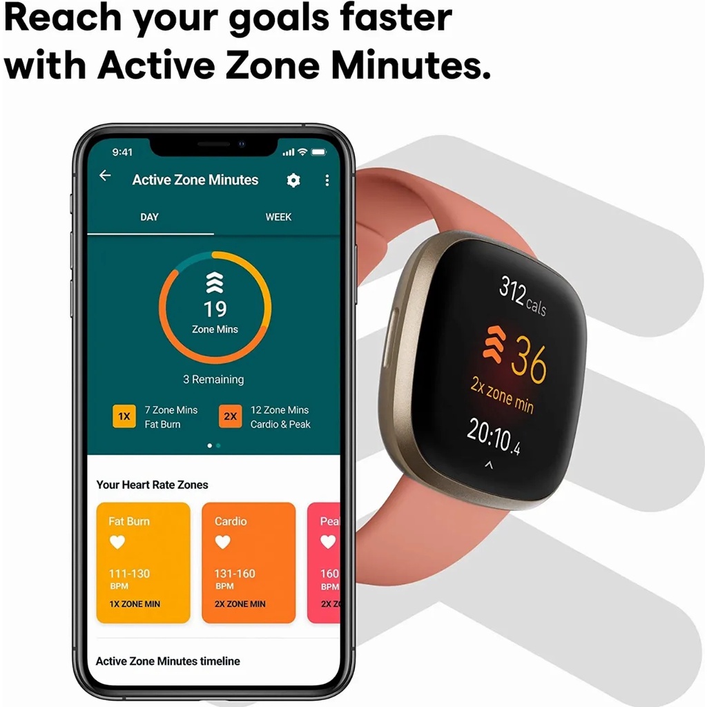 Fitbit Versa 3 Motivational He - огляд і ціна Smartwatch X