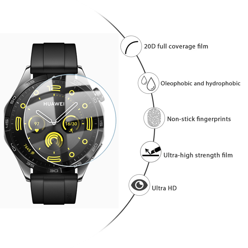 HD Tempered Glass Film For Hua - огляд і ціна Watch Face Protector
