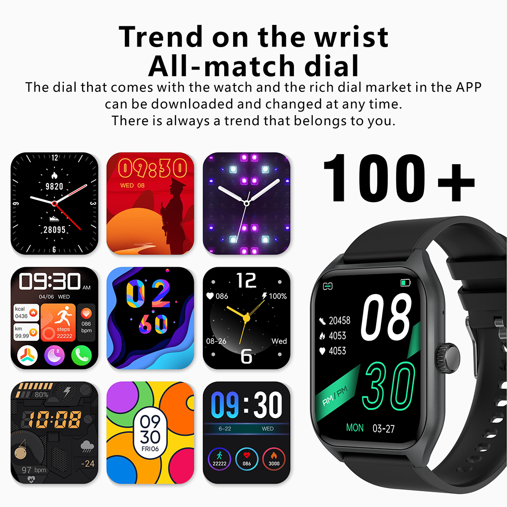 Smart Watch Men Women Full Tou - огляд і ціна Smartwatch Custom