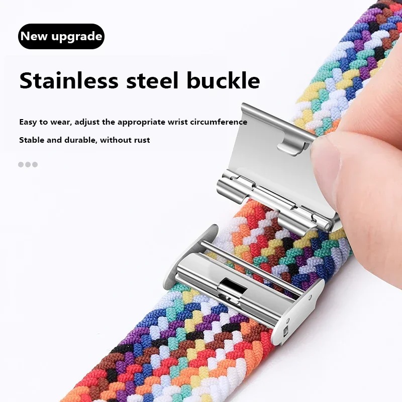 20 22mm Band Nylon Braided Sol - огляд і ціна Solo Loop Strap