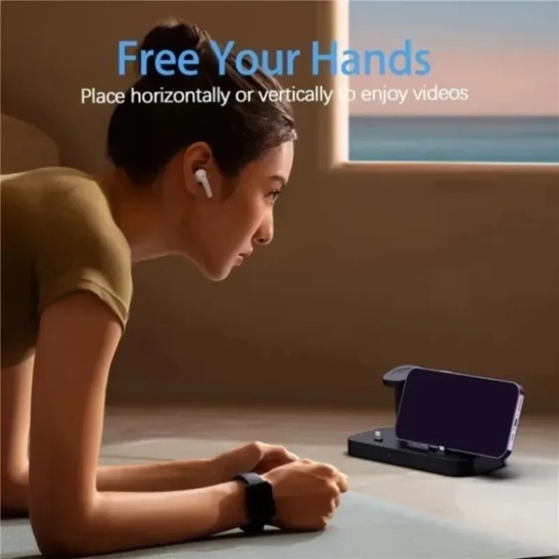 3 in 1 Wireless Charger Dual C - огляд і ціна Watch Charger Cable