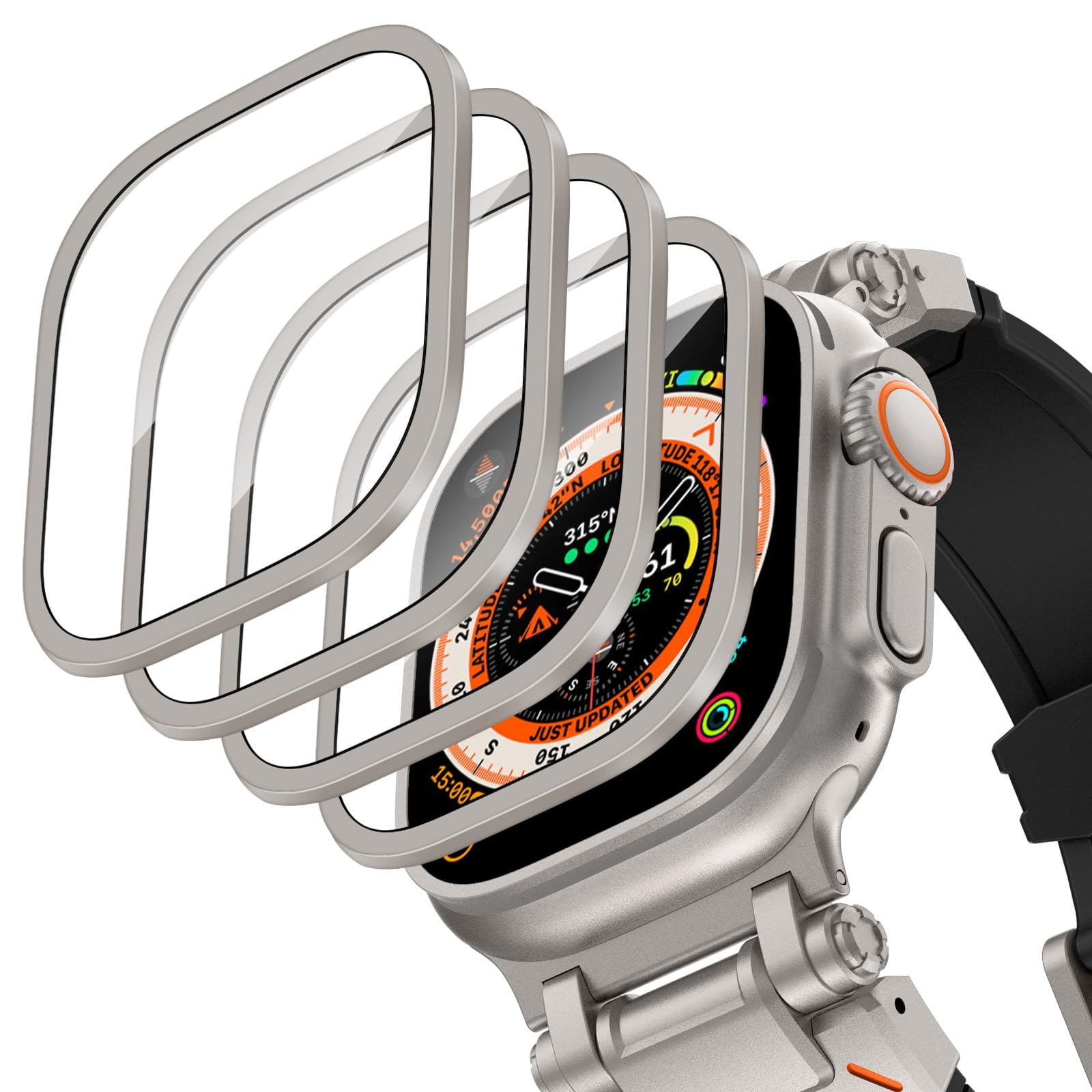 Aluminium Alloy Case+Tempered  - огляд і ціна Smartwatch Case