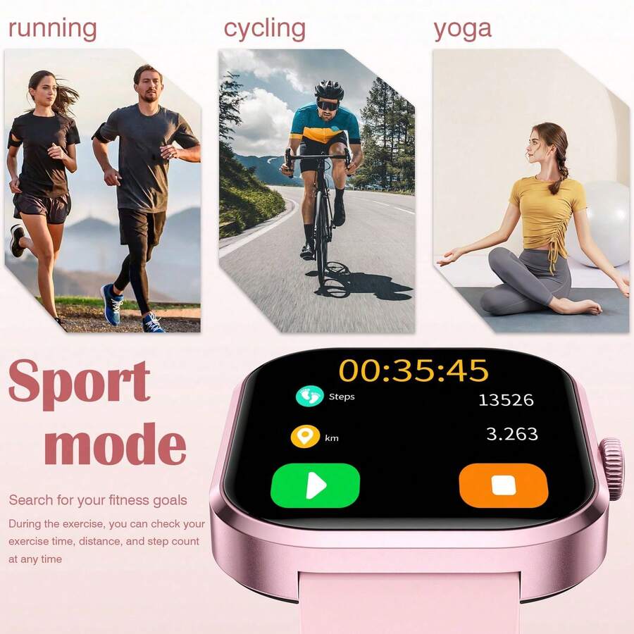 Smart Watch, Wireless Calling  - огляд і ціна Smartwatch Touch