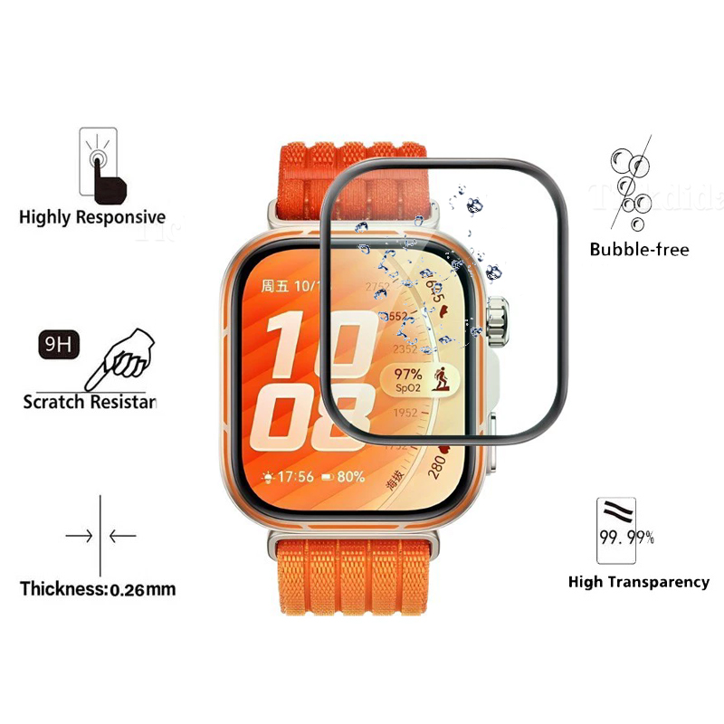 Soft Tempered Glass for Huawei - огляд і ціна Watch Face Protector