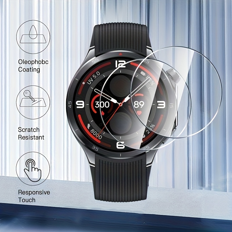 3PCS 9H Tempered Glass Screen  - огляд і ціна Smartwatch Ac