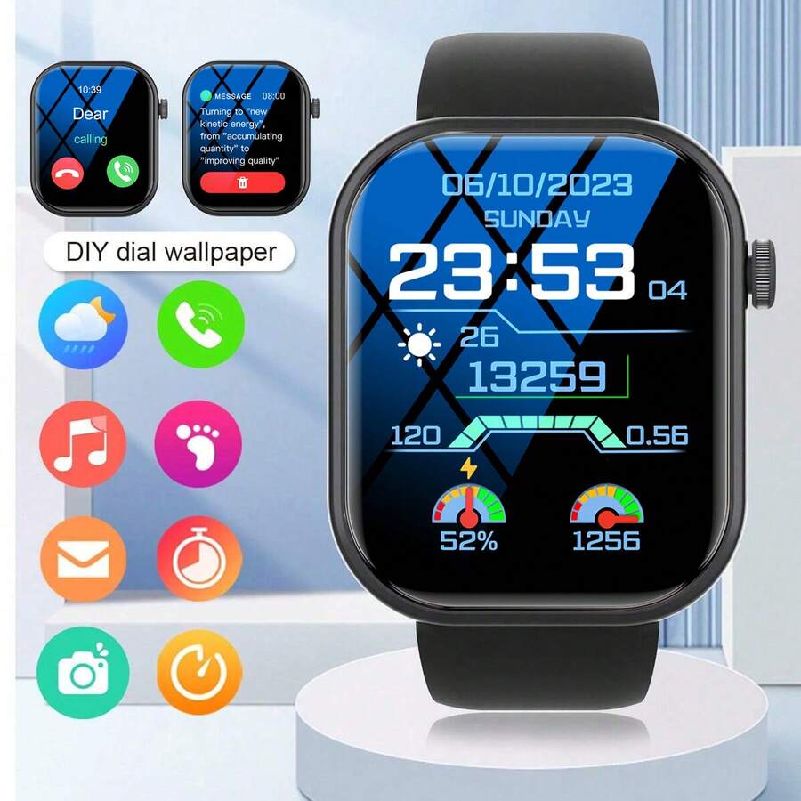 Smart Watch, Wireless Calling  - огляд і ціна Smartwatch Touch