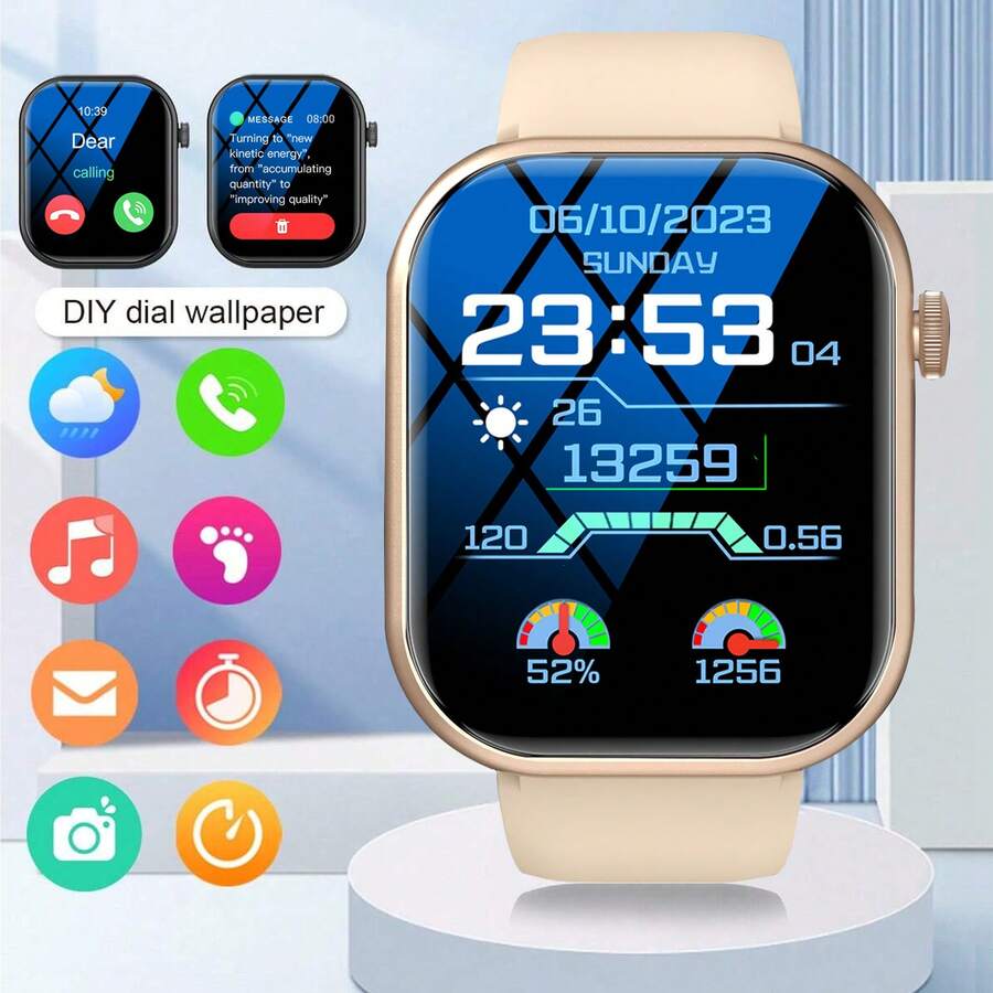 Smart Watch, Wireless Calling  - огляд і ціна Smartwatch Touch